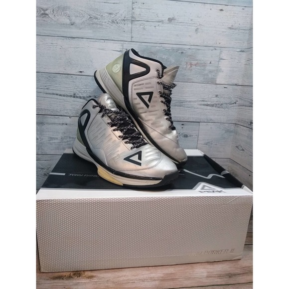 Peak Tony Parker TP9 II  Sneakers Size 13.5 - Picture 1 of 12